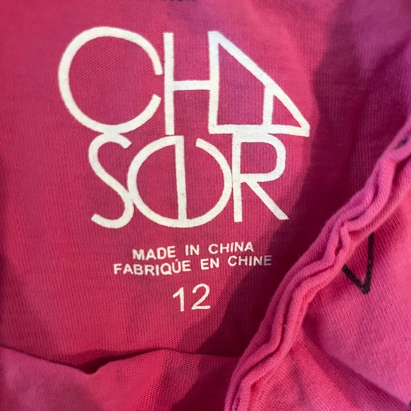 ⭐️EUC -Chaser -Pink Dress/Cover-Up - Unicorns & Ice Cream Cones Design - Size 12 - Picture 3 of 4